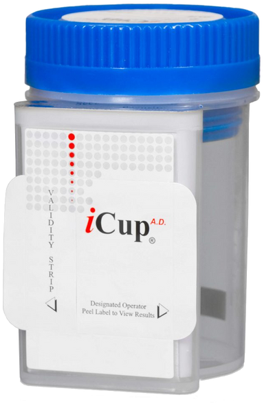 iCup 8-Panel with Adulteration Drug Test Cup