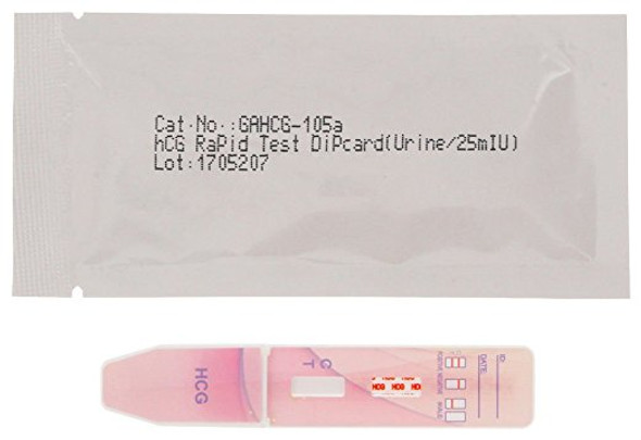 Healgen Pregnancy hCG Dip Card GAHCG-105a American Drug Test