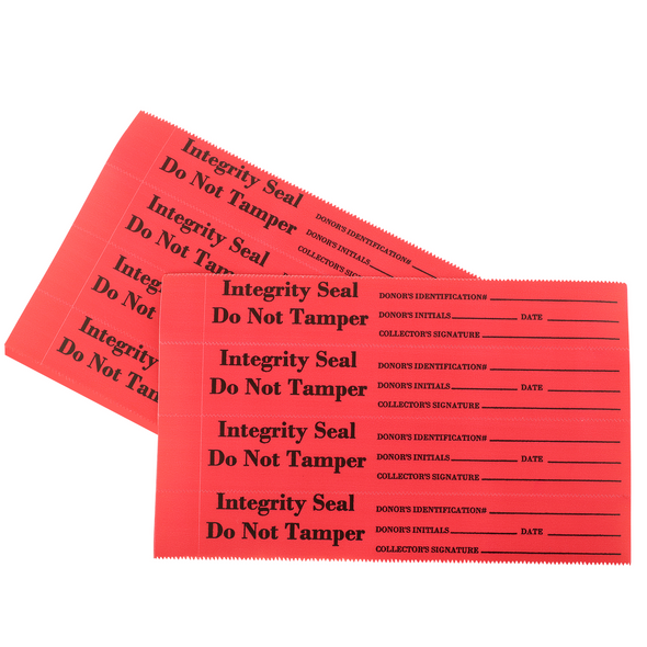 3M Tamper Evident Security Seals: Red, 400/Package #TS202R