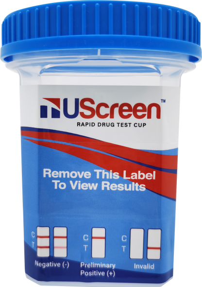 UScreen 10 Panel Drug Test Cup, CLIA Waived