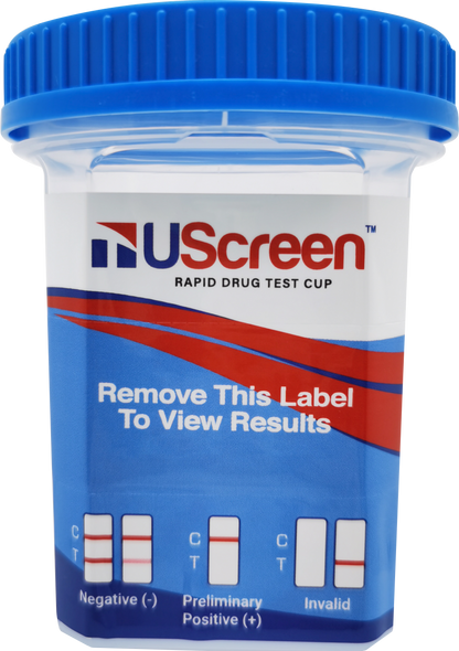 UScreen 10 Panel Drug Test Cup, CLIA Waived