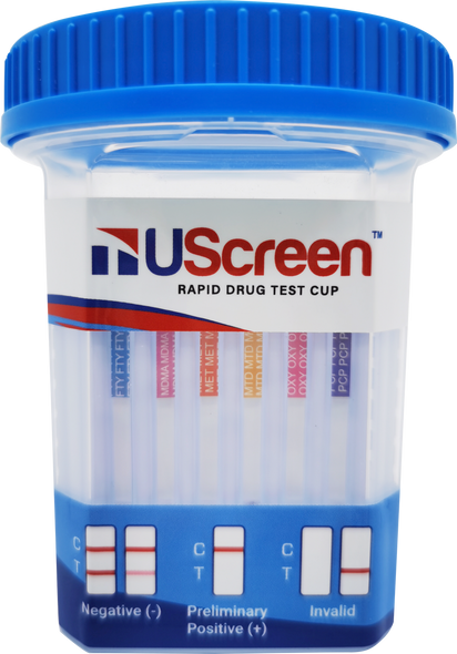 UScreen Drug Test Cup 12 Panel with Adulterants # USSCUPA-13CLIA