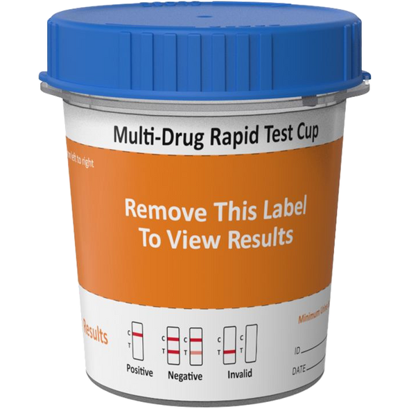 AllTest® Multi-Drug Rapid Test Cup with Fentanyl, 13 Panel, CLIA Waived, DOA-A1127C, Privacy Label Attached