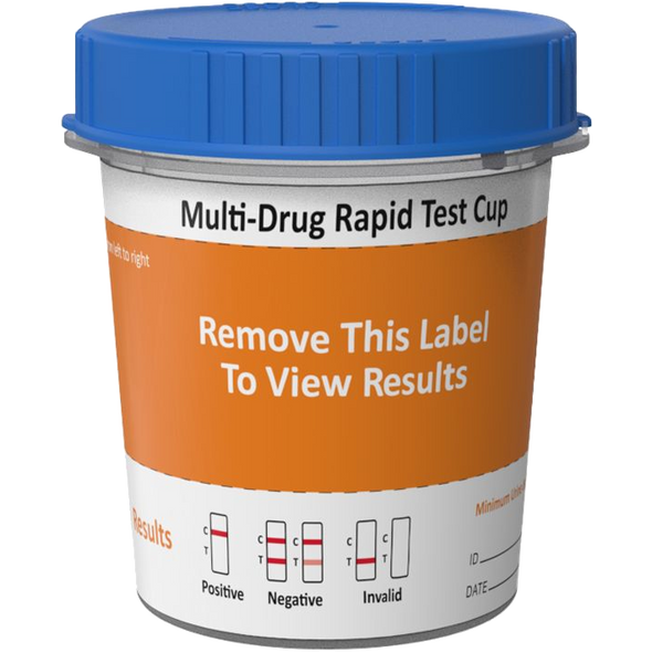 AllTest® Multi-Drug Rapid Test Cup with Fentanyl, Tramadol 18 Panel, CLIA Waived, DUA-A1187C-002, Privacy Label Attached