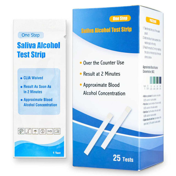 Wondfo W53-S-25 Alcohol Saliva Test Strip
