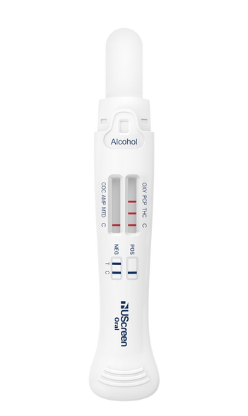 UScreen Oral Plus™ Multi-Drug 12 Panel Oral Fluid Test with Alcohol
