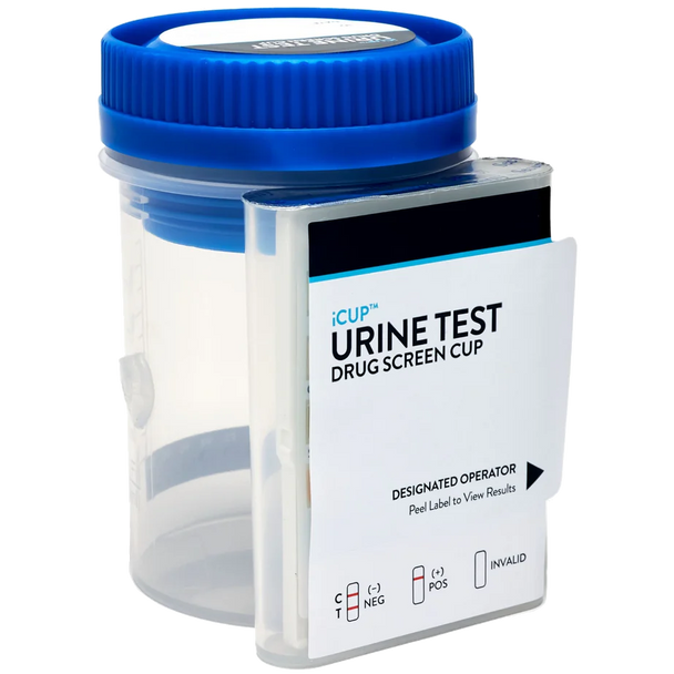 8 Panel iCup® Drug Test with Adulterants by Abbott Toxicology, 25/Box