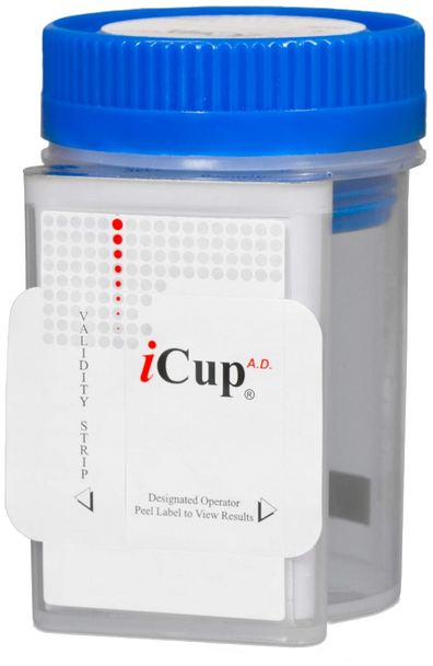 iCup 8-Panel with Adulteration Drug Test Cup