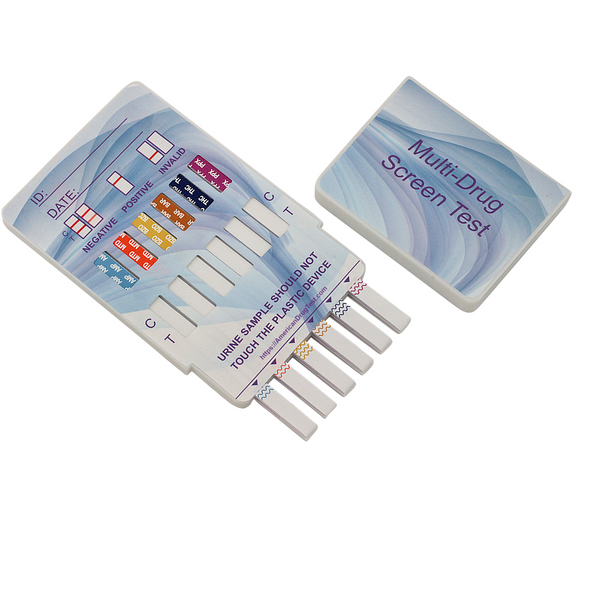 Healgen 10-Panel  Drug Test Dip Card HDOA-8104, HDOA-1104C, HDOA1105C, HDOA-3104, HDOA-7104, HDOA-1104, HDPA1105, HDOA-4104, HDOA-4105 (Opened)