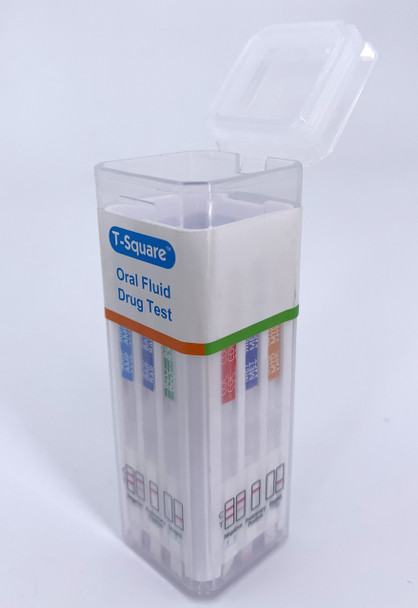 T-Square® One Step 5 Drug Oral Fluid Drug Test Corner