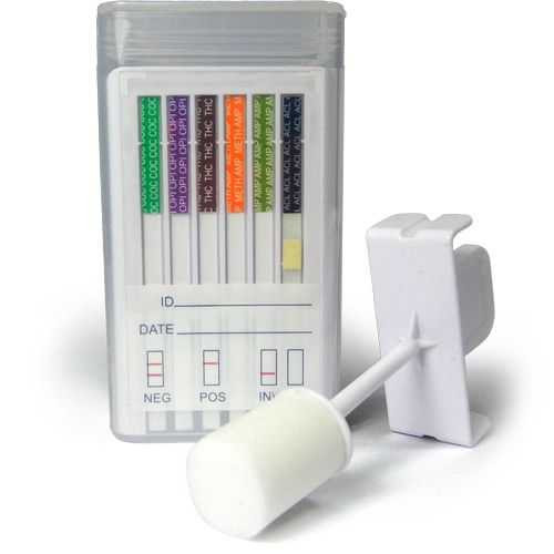 WHPM Oral Cube Saliva Drug Test 7 Panel with Alcohol Item C-164 W/ALCO