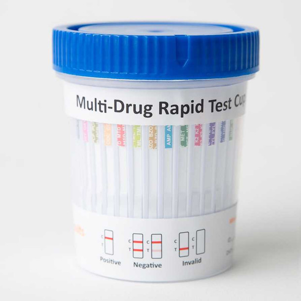 AllTest® 20 Panel Multi-Drug Rapid Test Cup with Adulteration and FEN, 6-MAM, ETG, GAB, K2, KET, KRA, 25/Box