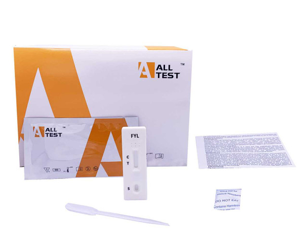 AllTest Fentanyl Single 1 Panel Dip Card Drug Test, 1ng/mL FEN / FYL