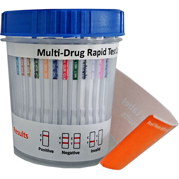 AllTest Multi-Panel Rapid Drug Test Cup, 14 Panel, 25/Box | DOA-1147-A8