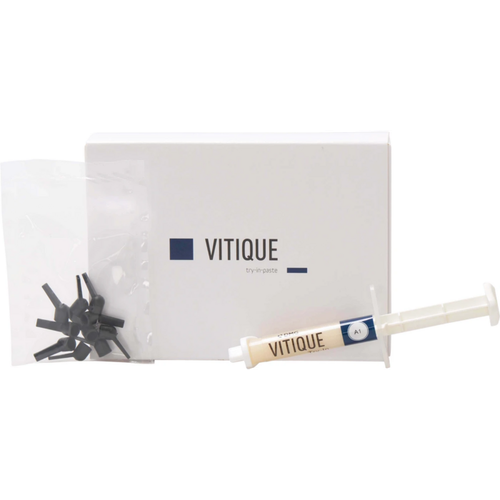 Vitique sprøyte 3,9 g Try-In-Paste A1, 10 veneer-spisser