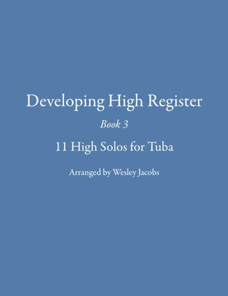 High Register Developing High Register on Tuba Vol.3 PDF DOWNLOAD - Encore Music ...