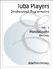 Complete tuba parts and Mr. Torchinsky's comments for every composition.