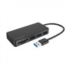 Simplecom CH368 3 Port USB 3.0 Hub with Dual Slot SD MicroSD Card Reader Main Product Image