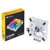 Corsair iCUE QL120 RGB White 120mm PWM Single Fan Product Image 2