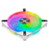 Corsair iCUE QL140 RGB White 140mm PWM Fan - Dual Pack with Lighting Node CORE Product Image 13