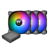 Image for Thermaltake Pure Plus 12 120mm LED RGB Radiator Fans - 3 Pack AusPCMarket