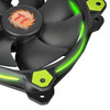 Thermaltake Riing 12 High Static Pressure 120mm Green LED Fan Product Image 4