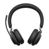 Jabra Evolve2 65 UC USB-A Stereo Bluetooth Headset w/ Charging Deskstand - Black Product Image 2