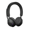 Jabra Evolve2 65 UC USB-A Stereo Bluetooth Headset w/ Charging Deskstand - Black Product Image 3