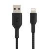 Image for Belkin Boost Charge 2m Lightning to USB-A Braided Cable - Black AusPCMarket