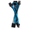 Corsair Premium Individually Sleeved PSU Cables Pro Kit - Blue/Black Product Image 9