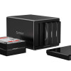 Orico 5 Bay USB Type-C Hard Drive Enclosure with Raid - Black Product Image 3