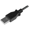 StarTech 0.5m Micro USB Charge Cable - Left Angle Micro USB - 24AWG Product Image 4