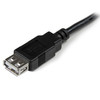 StarTech 6in USB 2.0 Extension Adapter Cable A to A - M/F Product Image 4