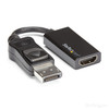 StarTech DisplayPort to HDMI Adapter - DP to HDMI Converter 4K 60Hz Main Product Image