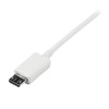 StarTech 2m White Micro USB Cable - A to Micro B Product Image 3