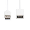 StarTech 2m USB Male to Female Cable - White USB Extension Product Image 4