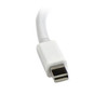 StarTech Mini DisplayPort to VGA Video Adapter - White Product Image 3