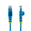 StarTech 1.5m CAT6 Cable - Blue - Slim CAT6 Patch Cable - Snagless Product Image 2