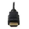 StarTech 1 m High Speed HDMI Cable with Ethernet HDMI to HDMI Micro Product Image 3
