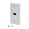 StarTech Single Outlet Female HDMI Wall Plate White Main Product Image