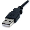 StarTech USB to 5v DC Cable - USB A to Type M Barrel 5.5mm 5V DC Plug Product Image 2