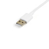 StarTech Apple Lightning or Micro USB to USB Cable - 1m (3ft) - White Product Image 3