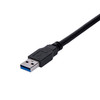 StarTech 1m Black USB 3.0 Male to Female USB 3.0 Extension Cable A to A Product Image 2