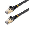 StarTech 1m Black Cat6a Ethernet Cable - Shielded (STP) Main Product Image