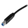 StarTech 1m 3ft Certified SuperSpeed USB 3 A-B Cable Cord Product Image 3
