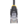 StarTech 3m CAT6 Cable - Black - Slim CAT6 Patch Cable - Snagless Product Image 4