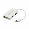 StarTech Mini DisplayPort to VGA/DVI/HDMI - mDP MacBook Converter Main Product Image