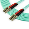 StarTech 7m OM3 LC to LC Multimode Duplex Fiber Optic Patch Cable Product Image 3