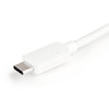 StarTech USB Type-C to HDMI Adapter w/ PD & USB Port - USB-C - White Product Image 3