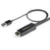 StarTech 2 m (6 ft.) HDMI to DisplayPort Cable - 4K 30Hz - USB Power Product Image 2